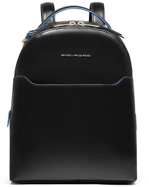 Piquadro Square Rucksack - Schwarz