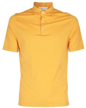 FILIPPO DE LAURENTIIS Polo Shirts - Amarillo