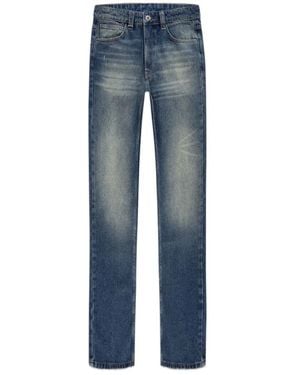 flâneur Rechte Blauwe Jeans Voor