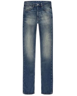 flâneur Rechte Blauwe Jeans Voor