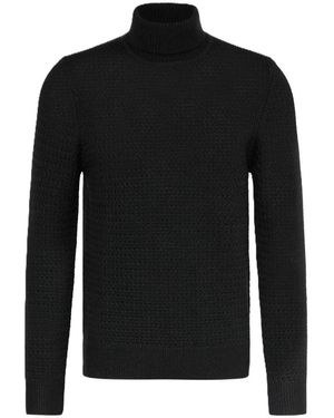 Strellson Truien & Vesten ,Zwart ,Wol Hamilton Rollneck Sweater