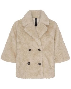 Notyz Faux Fur & Shearling Jackets - Neutro