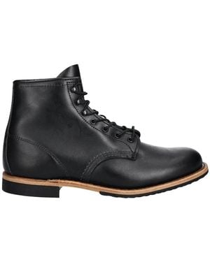 Red Wing Lace-Up Boots - Negro