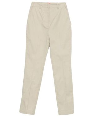 DIESEL Straight Trousers - Natural