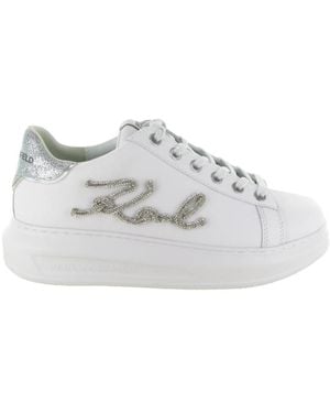 Karl Lagerfeld Kapri Signia Rhinestone Lo - Grijs