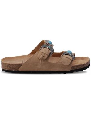 Taji Sliders - Marrone