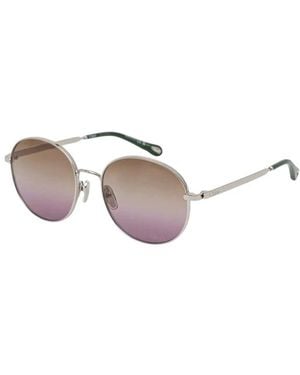 Chloé Runde Sonnenbrille - Grau