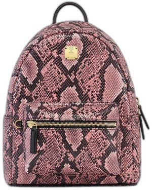 MCM Small Stark Backpack - Paars