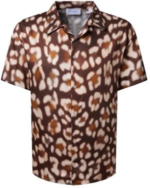 Baldessarini Short Sleeve Shirts - Marrón