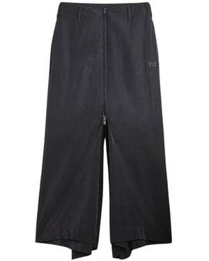 Y-3 Wide Pants - Black