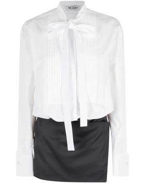 The Attico Short Dresses - White