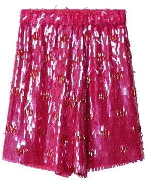 Dries Van Noten Casual Shorts - Red