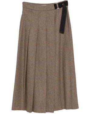 P.A.R.O.S.H. Midi Rok - Bruin