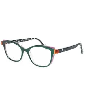 Face A Face Glasses - Metallic