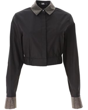 Karl Lagerfeld Shirts - Zwart