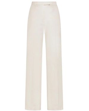 Seventy Straight Trousers - Blanco