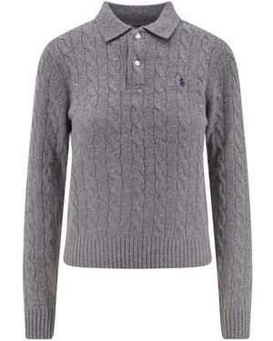 Polo Ralph Lauren V-Neck Knitwear - Grey