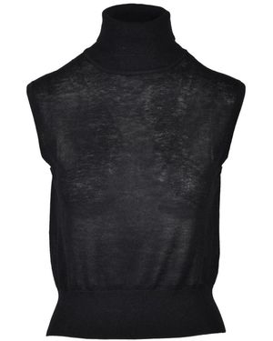 Wild Cashmere Turtlenecks - Noir