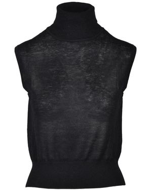 Wild Cashmere Maglia - Schwarz