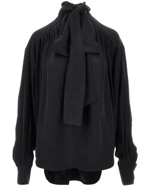 ANDAMANE Mathilda Blouse - Zwart