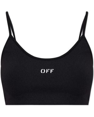 Off-White c/o Virgil Abloh Sleeveless Training Tops - Noir