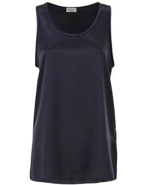 Brunello Cucinelli Sleeveless Tops - Azul