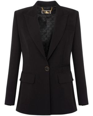 Elisabetta Franchi Blazers - Black