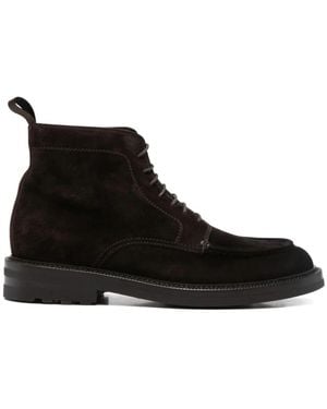Neil Barrett Lace-Up Boots - Noir
