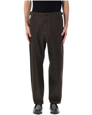Lemaire Straight Trousers - Noir