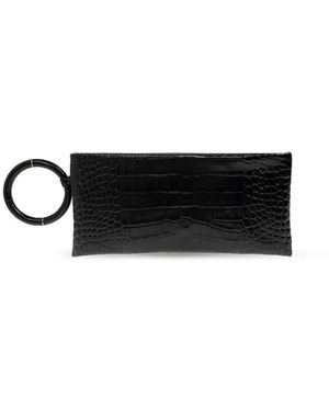 Tom Ford Tassen ,Zwart ,Leer Aura Clutch