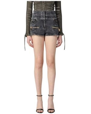 Balmain Denim Shorts - Black