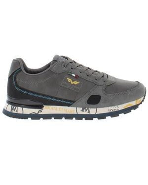 Armata Di Mare Graue Low-Top Sneakers Sportstil