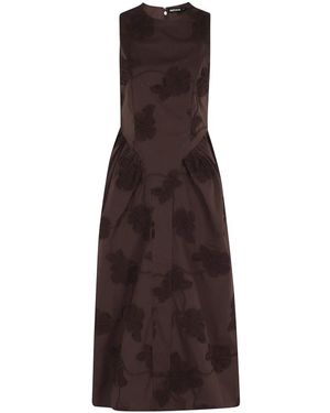 ROTATE BIRGER CHRISTENSEN Midi Dresses - Brown