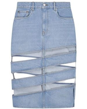 Coperni Denim Skirts - Blu