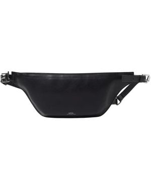 A.P.C. Belt Bags - Negro