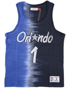 Mitchell & Ness Sleeveless Tops - Blue