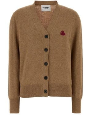 Isabel Marant Truien & Vesten ,Bruin ,Katoen Karina Cardigan