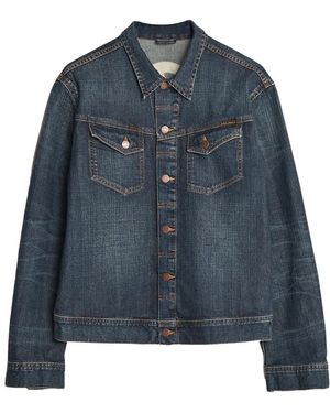 Nudie Jeans Denim Jackets - Blue