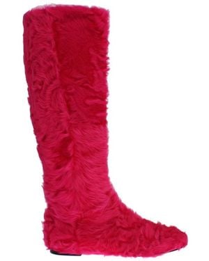 Dolce & Gabbana Winter Boots - Red