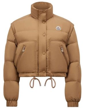 Moncler Down Jackets - Marrone