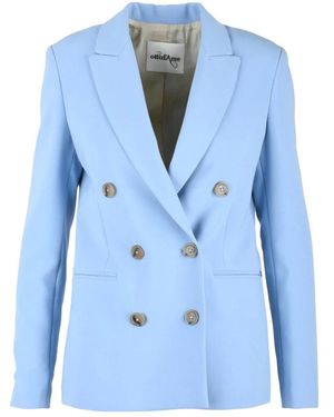 Ottod'Ame Jassen ,Blauw ,Polyester Blazers