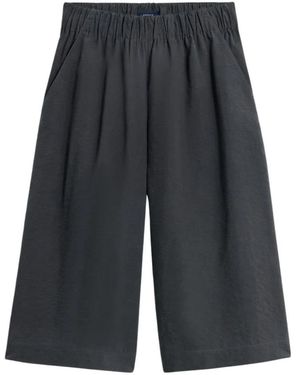 Soeur Korte Broeken ,Grijs ,Lexie Culotte Met Elastische Tailleband