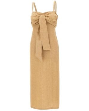 Marella Midi Dresses - Natural