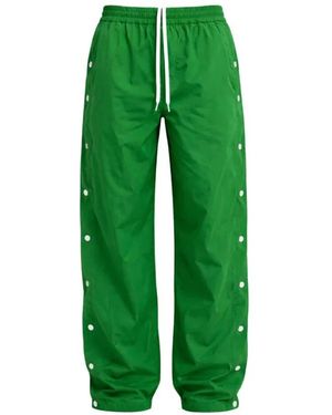 Tibi Straight Trousers - Verde