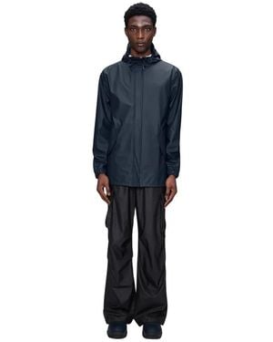 Rains Jassen ,Groen ,Polyester Fishtail Jacket - Blauw