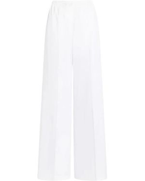 Patou Wide Trousers - Blanco