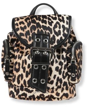 Ganni Backpacks - Black