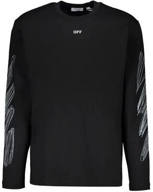 Off-White c/o Virgil Abloh Long Sleeve Tops - Negro