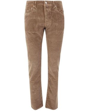 Jacob Cohen Slim-Fit Trousers - Brown