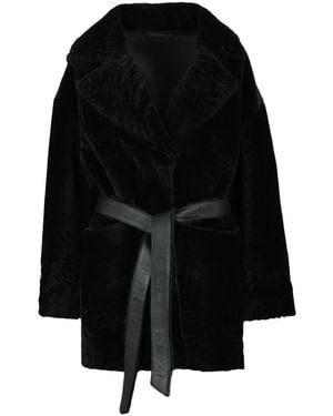 S.w.o.r.d 6.6.44 Belted Coats - Negro